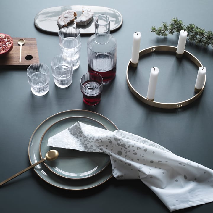 Circle mässing ljusstake, liten Ferm Living