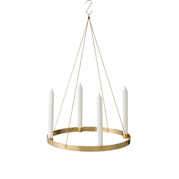 Circle mässing ljusstake - stor - Ferm Living