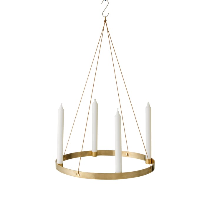 Circle mässing ljusstake, stor Ferm Living