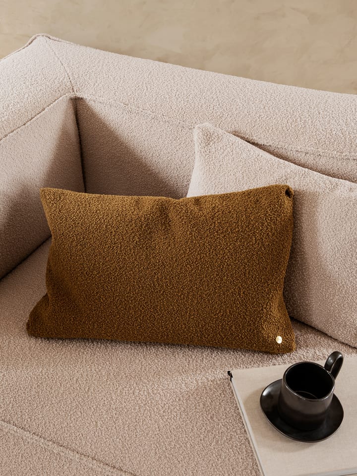 Clean kudde bouclé 40x60 cm, Sugar Kelp Ferm Living