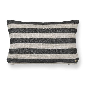 Clean kudde Louisiana 40x60 cm - Sand-black - Ferm Living