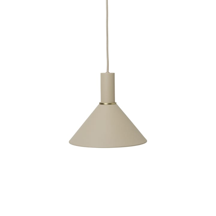 Collect pendel - cashmere, low, cone shade - Ferm LIVING