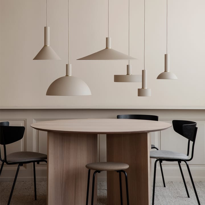 Collect pendel, cashmere, low, record shade Ferm Living