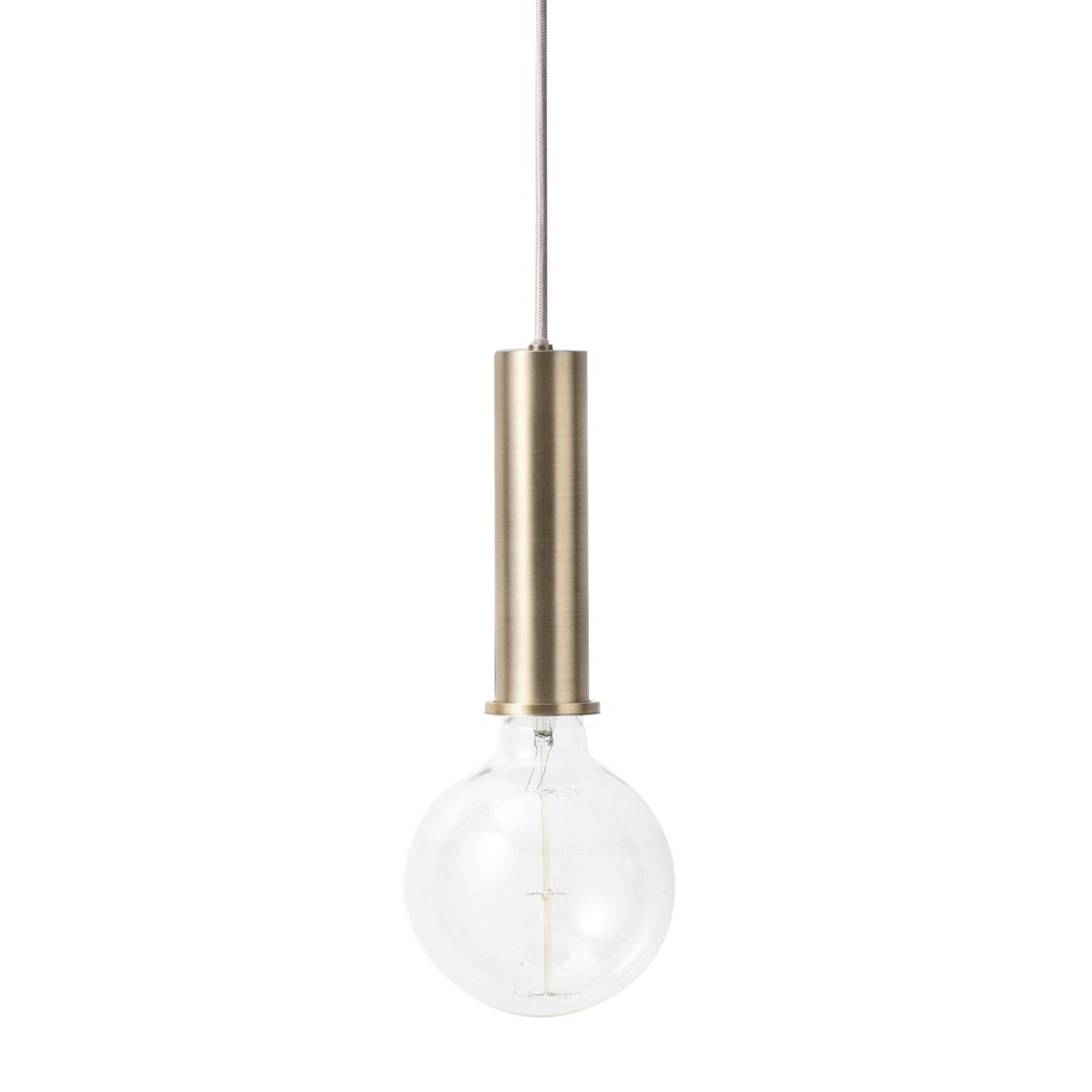 Ferm Living Collect taklampa stor mässing | Skandinavisk Design | Taklampor & Pendlar | Guldfärgad