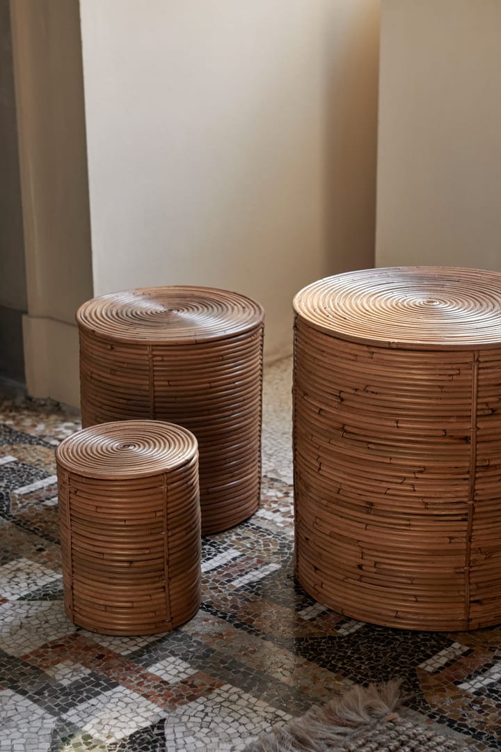 Column förvaringset 3 delar, Natural Stained Ferm Living