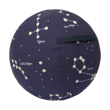Constellation sittpuff - Dark blue, Ø50 cm - Ferm Living