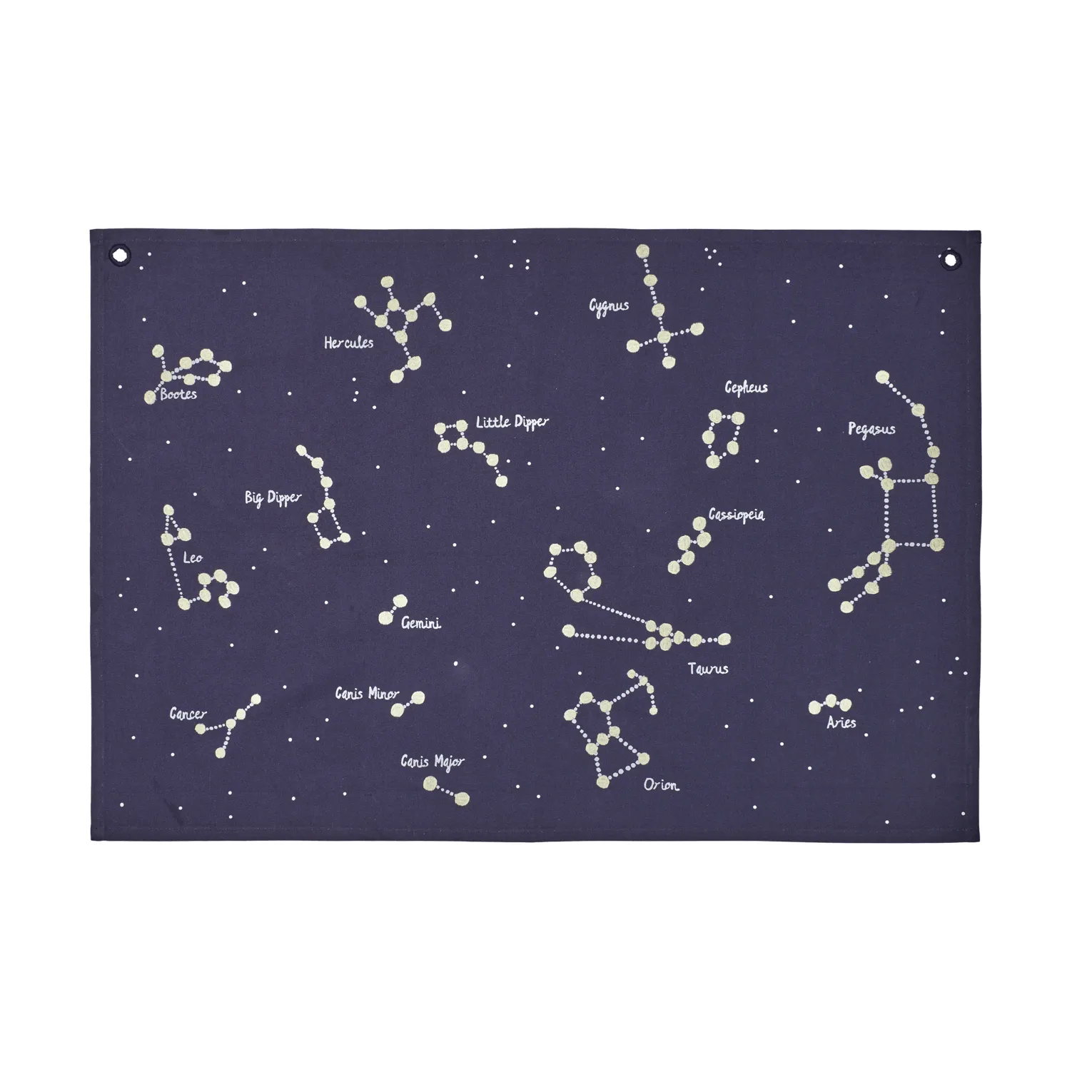 Constellation textilkarta, Dark blue, 70x100 cm Ferm Living