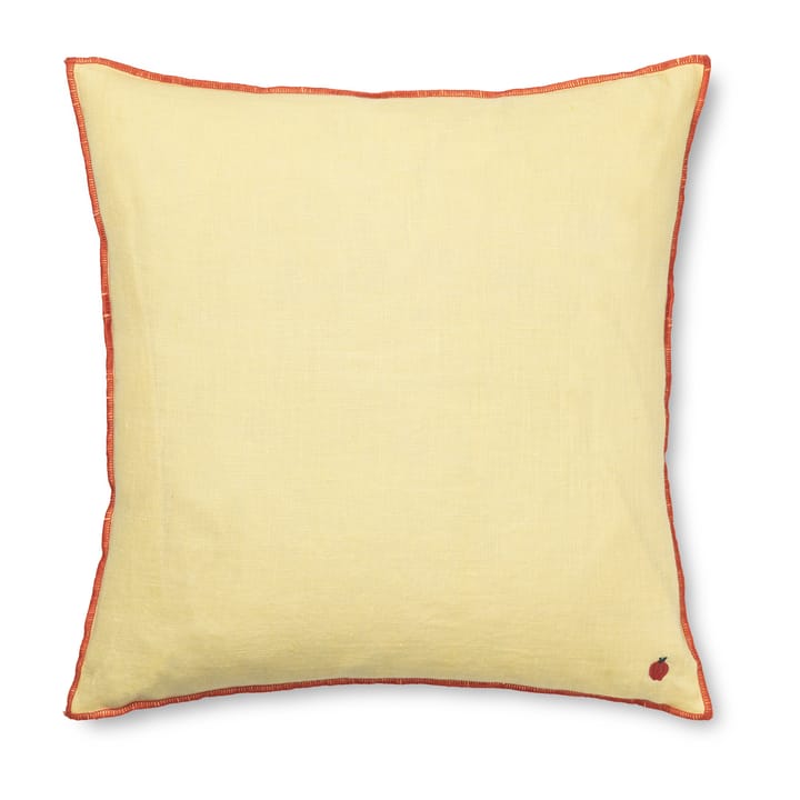 Contrast linen kudde 40x40 cm, Lemon Ferm Living