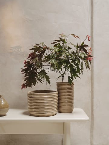 Corduroy vas 21 cm - Cashmere - Ferm Living