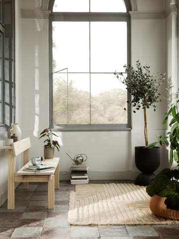 Crease ullmatta 160x250 cm - Light Sand - Ferm Living