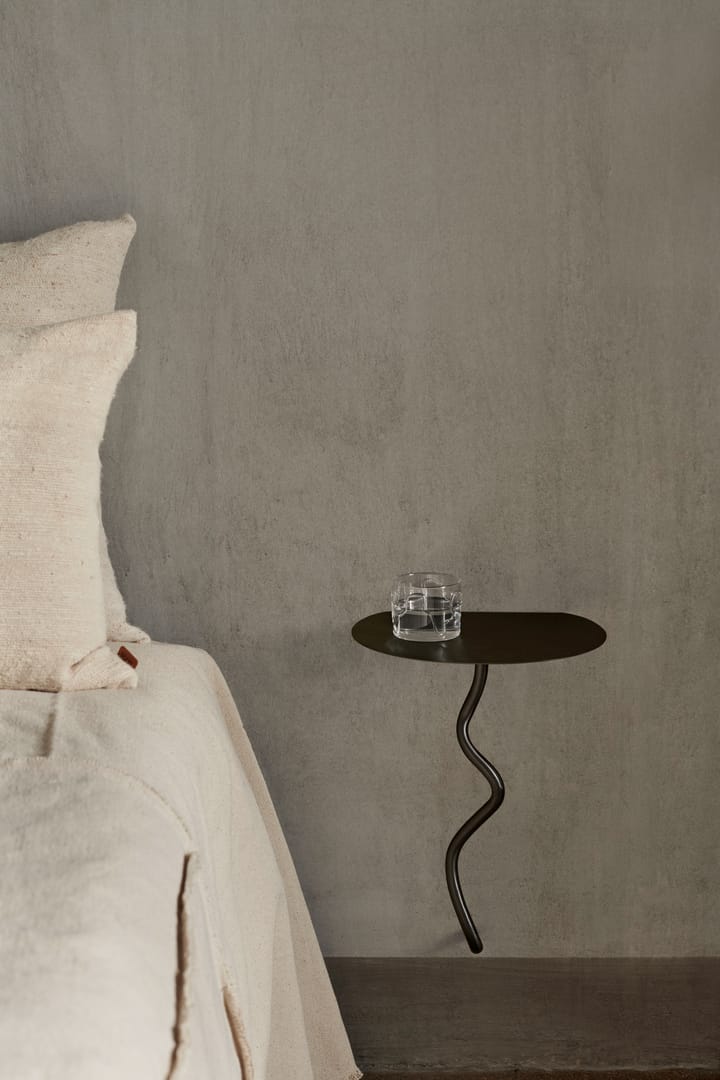Curvature väggbord, Black Brass Ferm Living