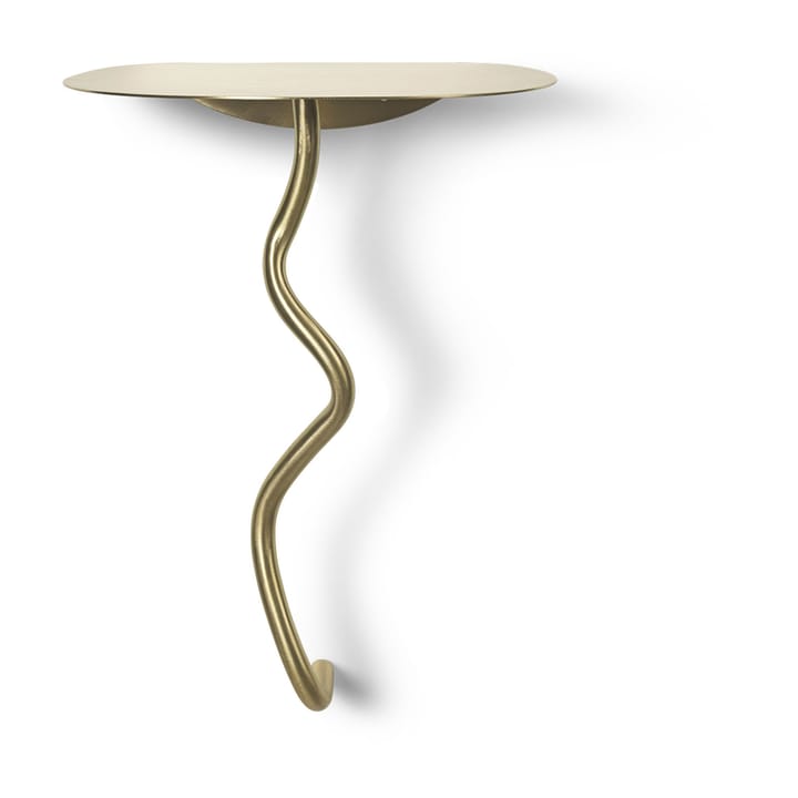 Curvature väggbord - Brass - ferm LIVING