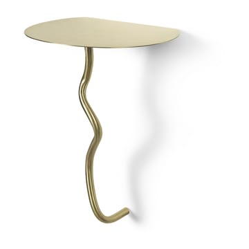 Curvature väggbord - Brass - Ferm Living