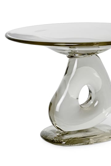 Damo glass centerpiece fat Ø30 cm - Clear - Ferm Living