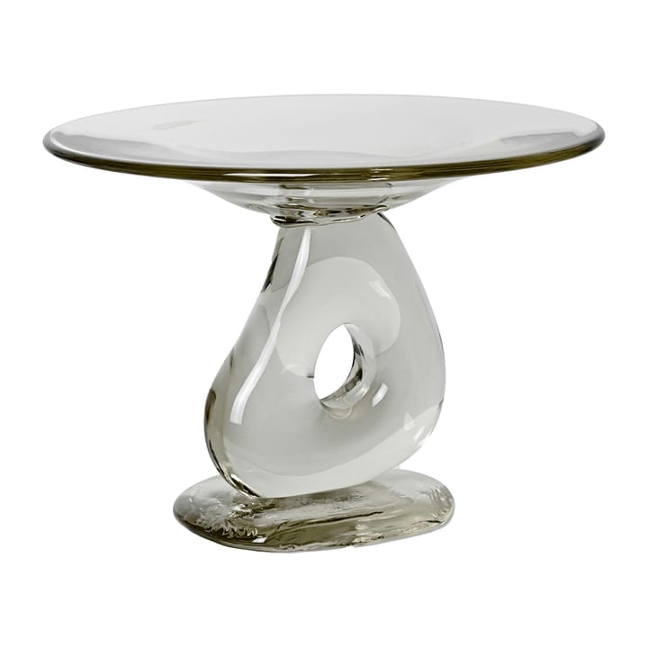 Damo glass centerpiece fat - Clear - Ferm Living