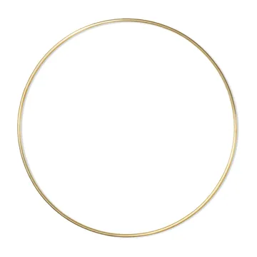 Deco dekorationsring Ø65 cm - Mässing - Ferm Living