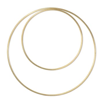 Deco dekorationsring Ø65 cm - Mässing - Ferm Living