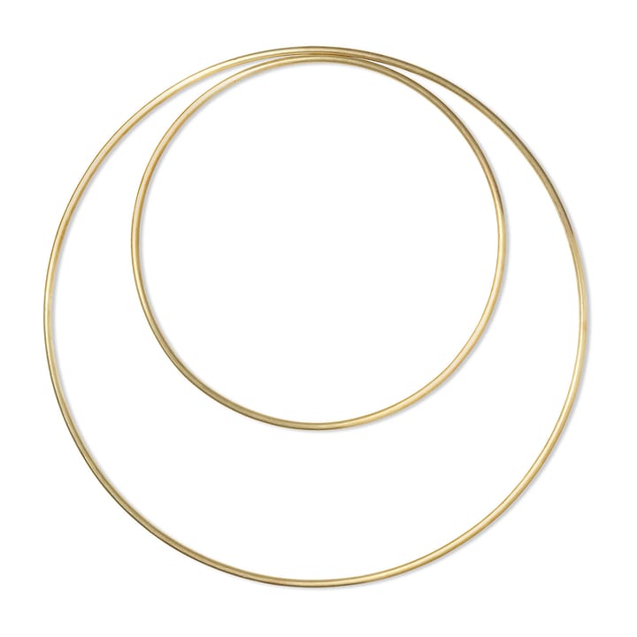 Deco dekorationsring Ø65 cm, Mässing Ferm Living