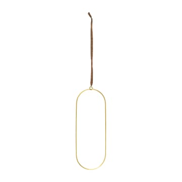 Deco dekorationsringar 3-pack - Mässing - Ferm Living