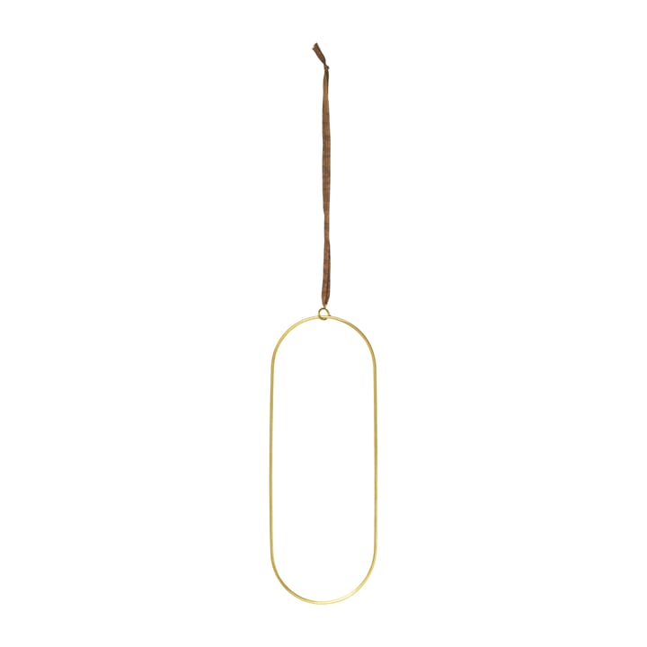 Deco dekorationsringar 3-pack, Mässing Ferm Living