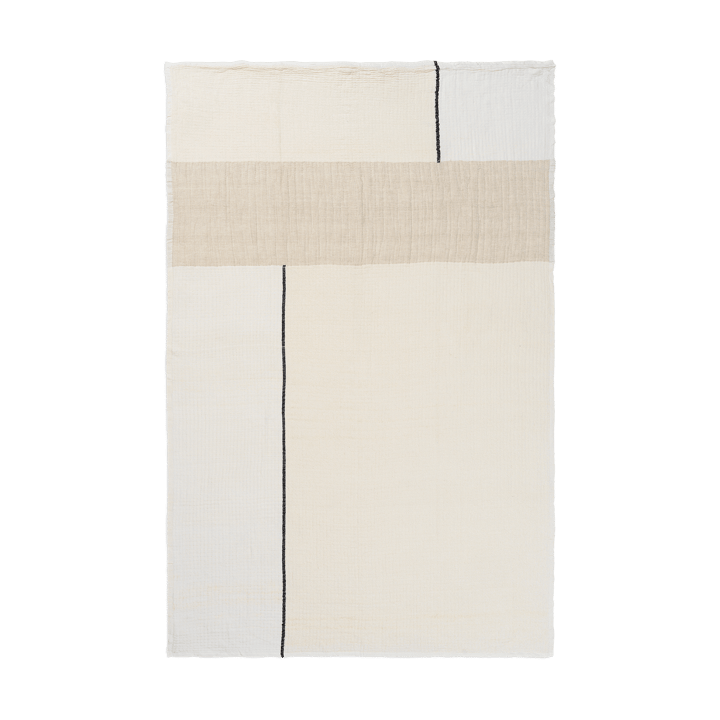 Dela filt 120x170 cm - Natural-Off-white - Ferm Living