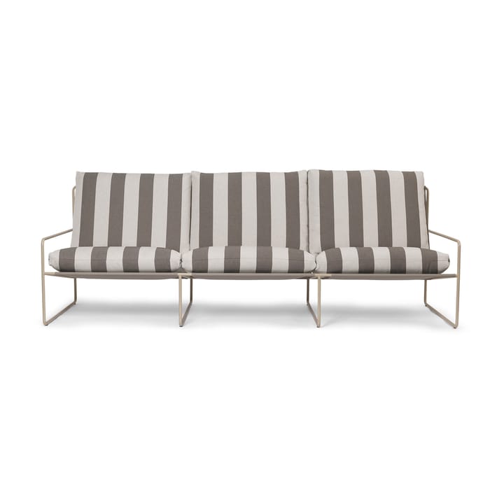 Desert 3-sits soffa, Cash stripe-chocolate Ferm Living