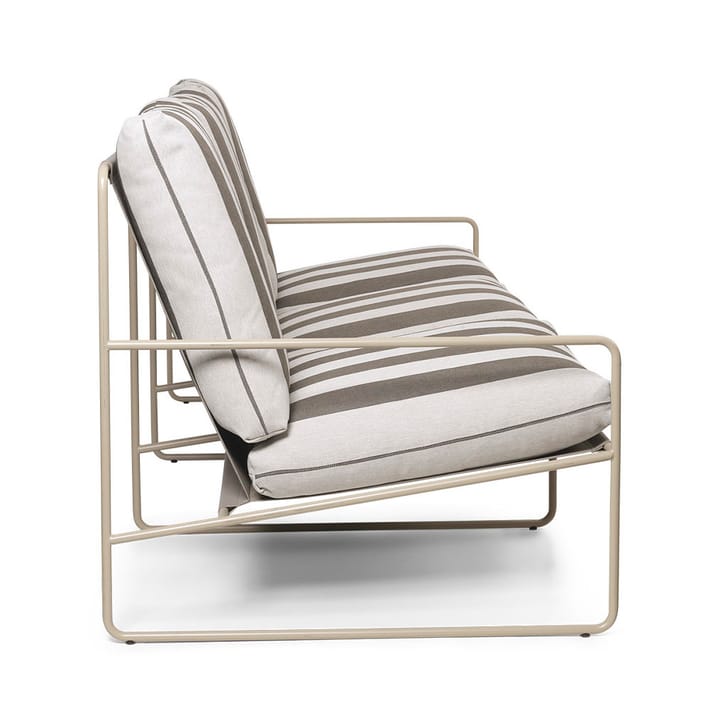 Desert 3-sits soffa, Cash stripe-chocolate Ferm Living