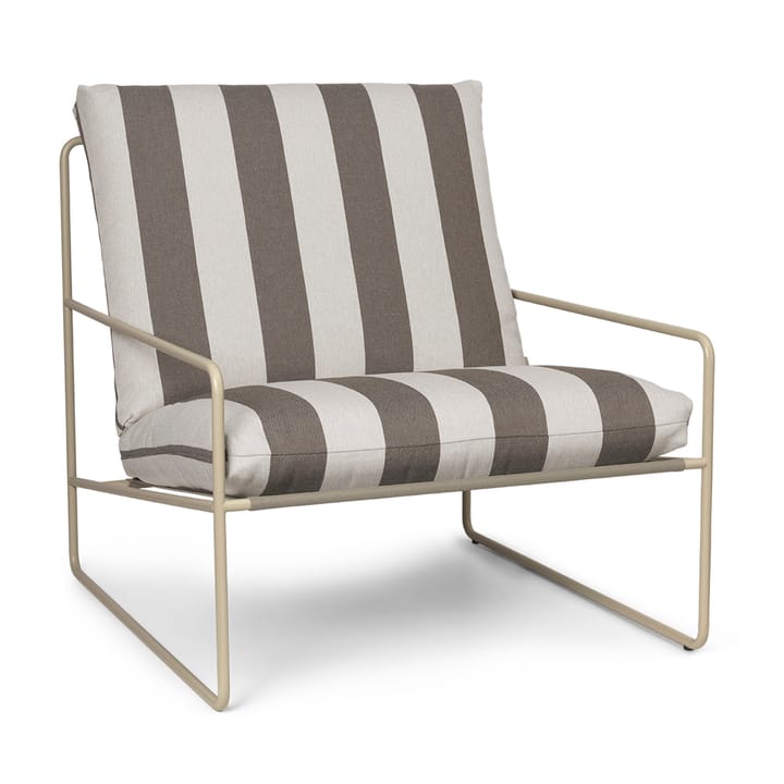 Desert fåtölj - Cash stripe-chocolate - Ferm Living