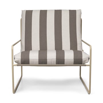 Desert fåtölj - Cash stripe-chocolate - Ferm Living