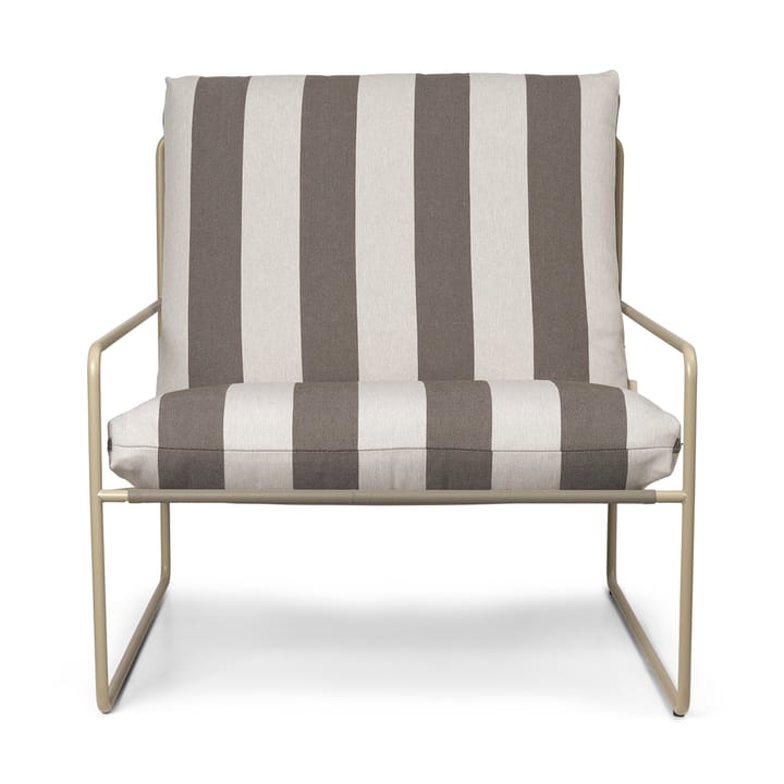 Desert fåtölj, Cash stripe-chocolate Ferm Living