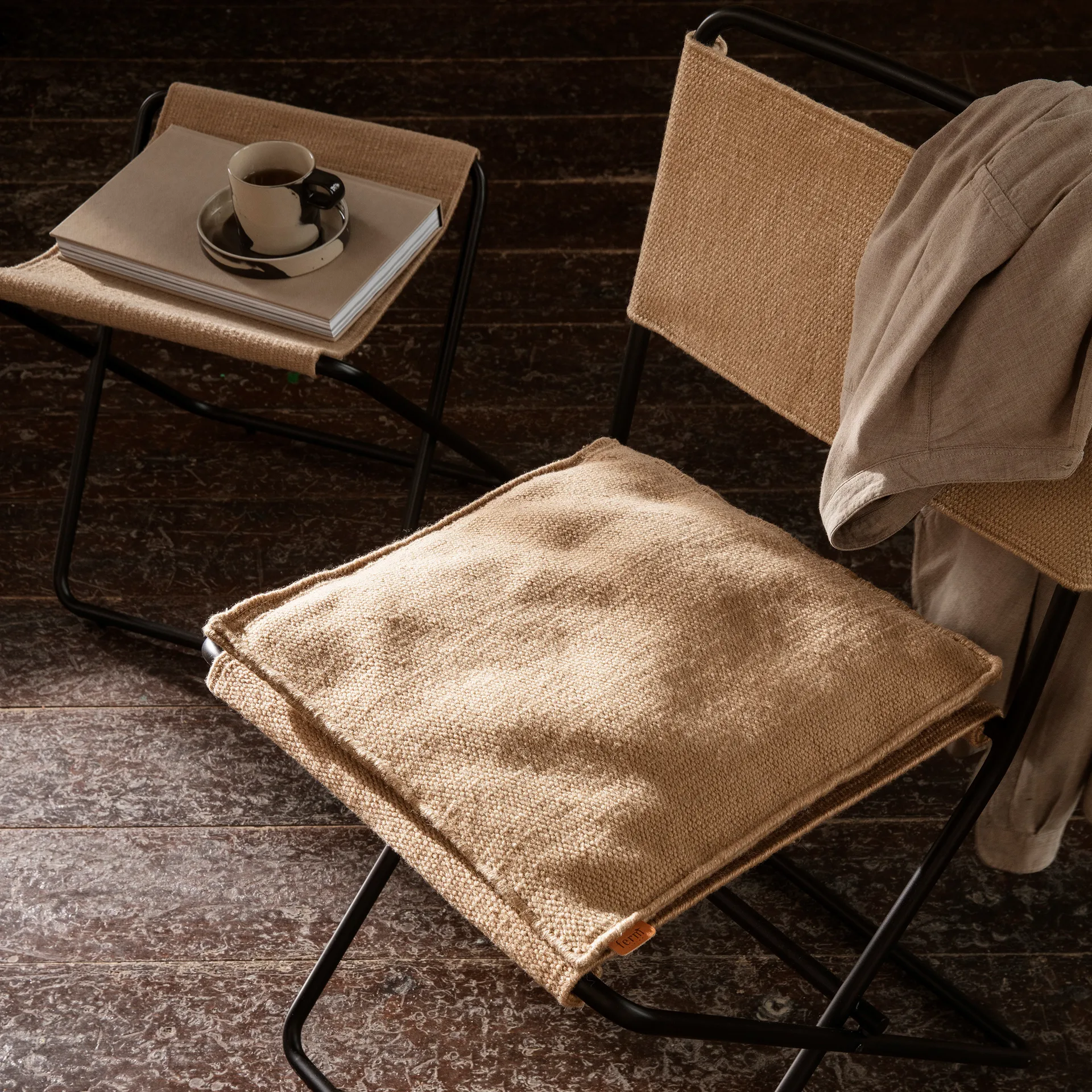 Desert kudde 38x38 cm, Sand Ferm Living