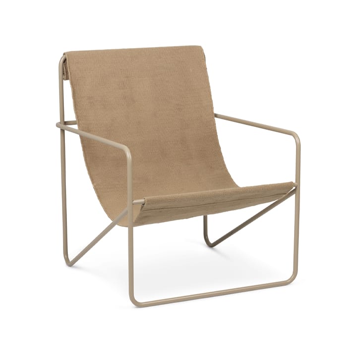 Desert lounge chair - sand, cashemere stativ - Ferm Living
