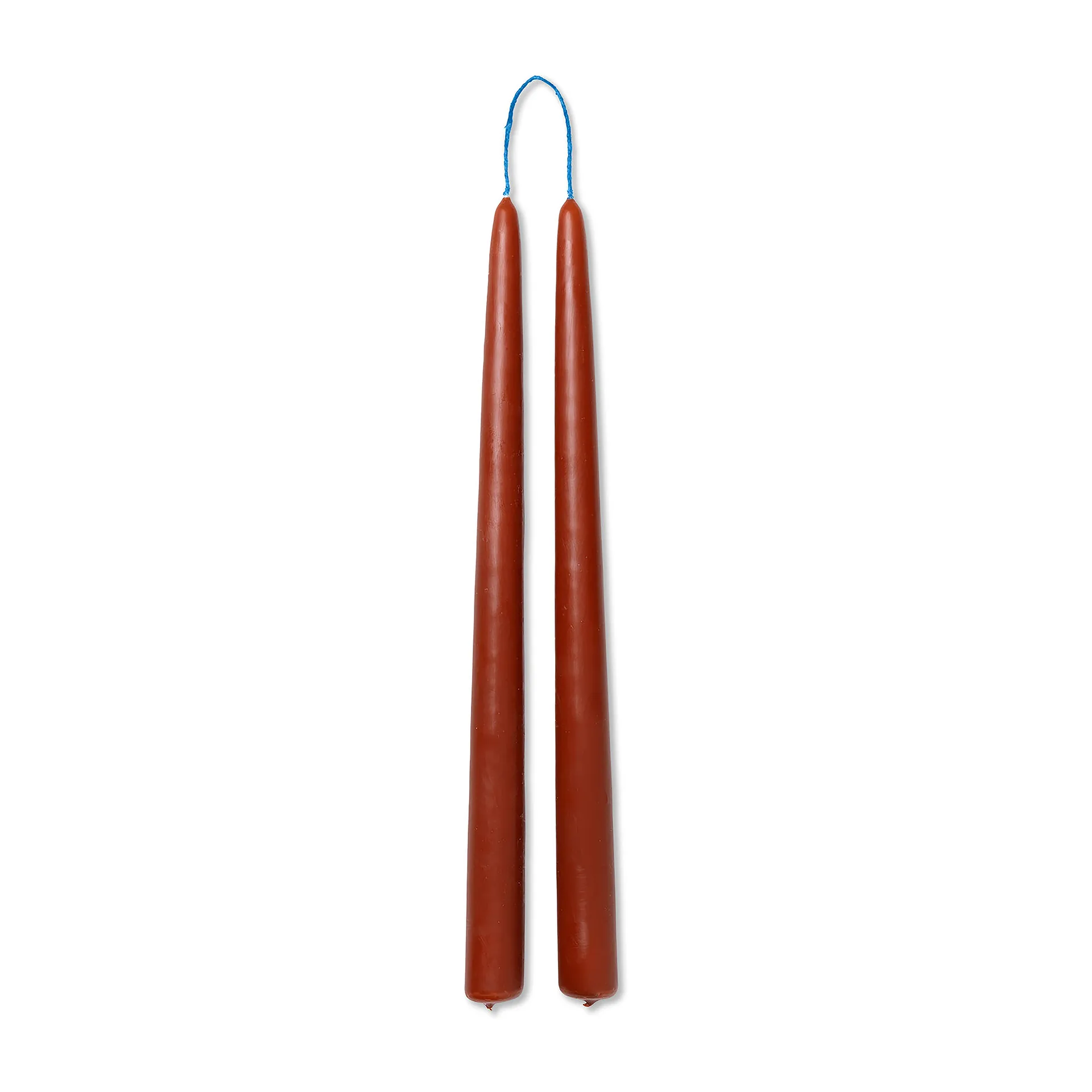 Dipped candles handgjorda ljus 30 cm 2-pack, Rust Ferm Living