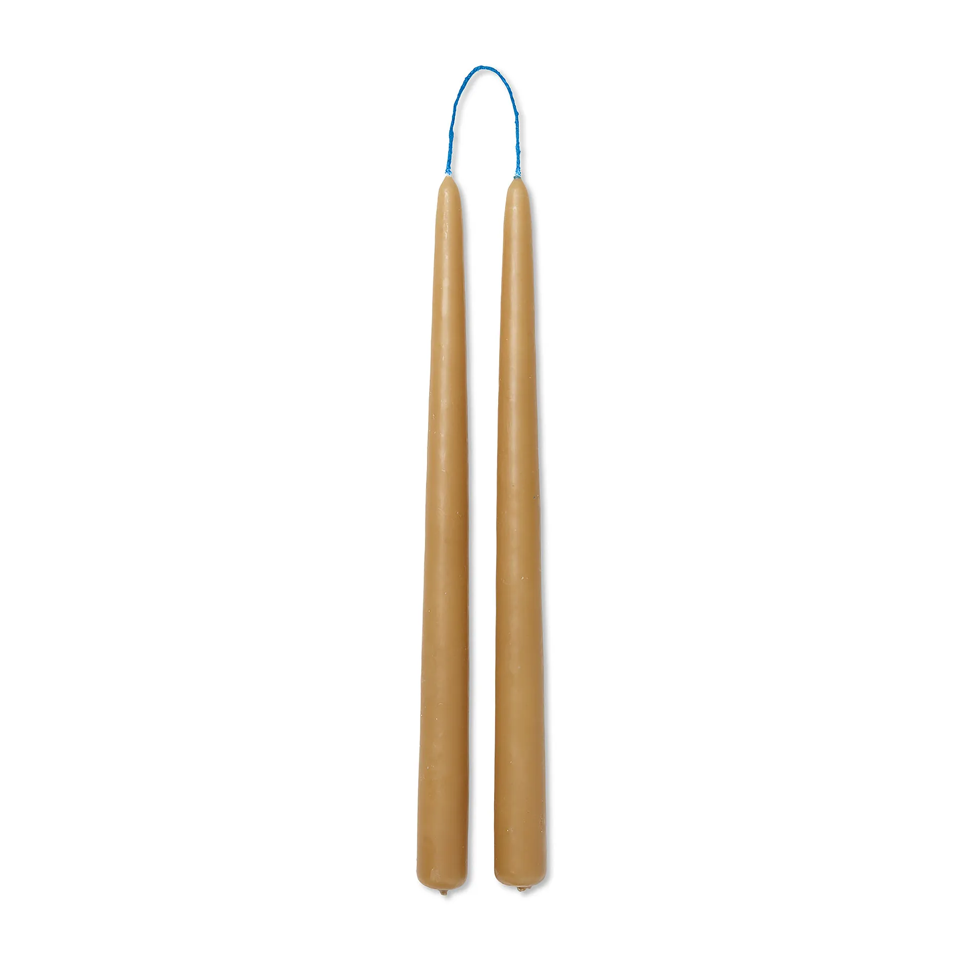 Dipped candles handgjorda ljus 30 cm 2-pack, Straw Ferm Living