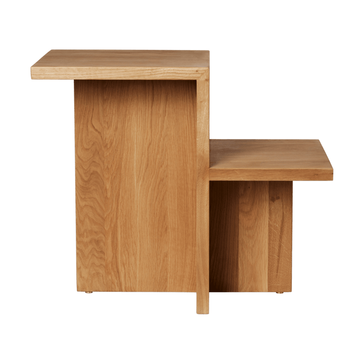 Distinct sidobord kalksten 59,5x35x50 cm, Natural oak Ferm Living