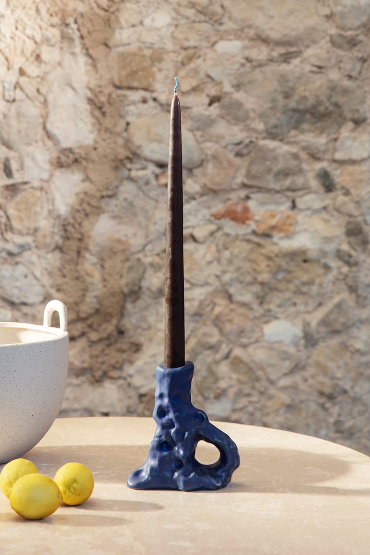 Dito ljusstake, Bright blue Ferm Living