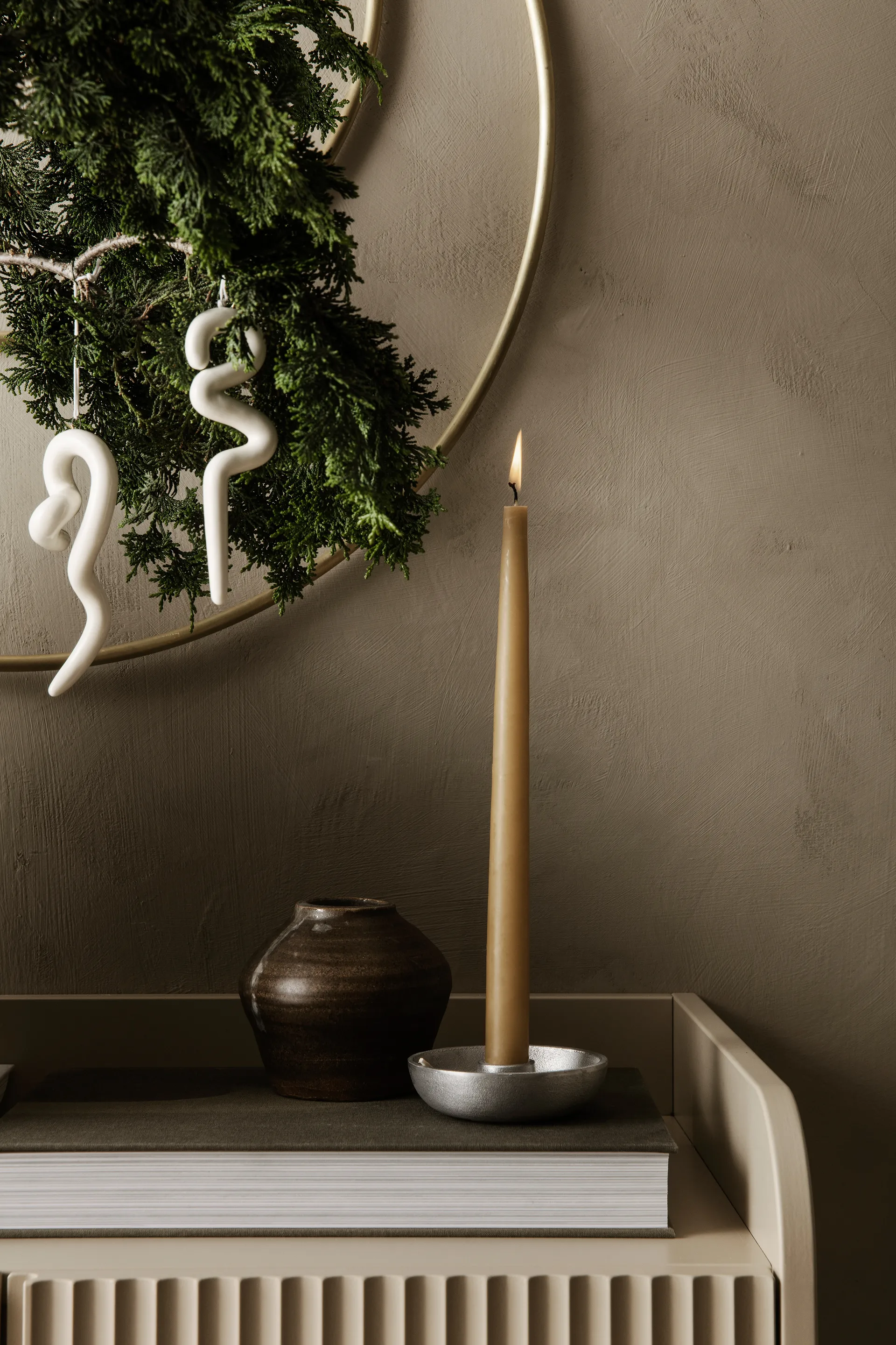 Doodle julhänge 14,5 cm 2-pack, Off-white Ferm Living