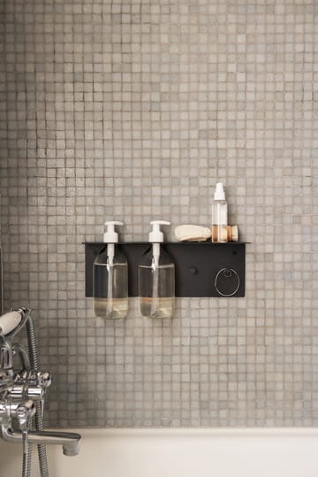 Dora badrumshylla - Black - Ferm Living