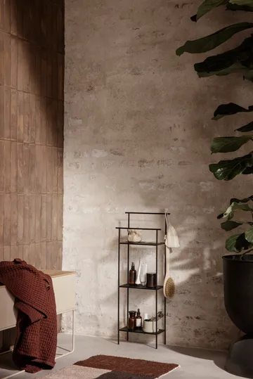 Dora hylla 30x79 cm - Black - Ferm Living