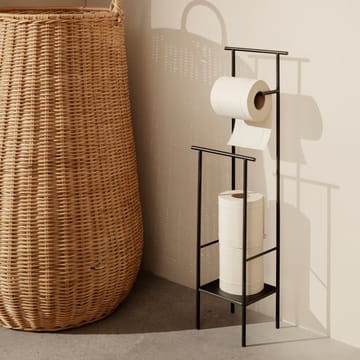 Dora toalettpappershållare - Black - Ferm Living