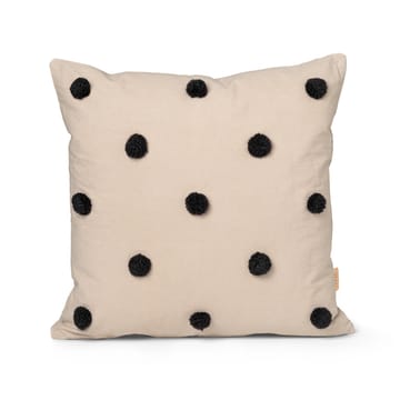 Dot kudde 50x50 cm - Sand-black - Ferm Living