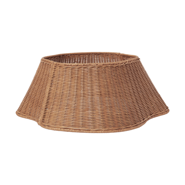 Drape braided tree skirt julgranskorg - Natural - Ferm Living