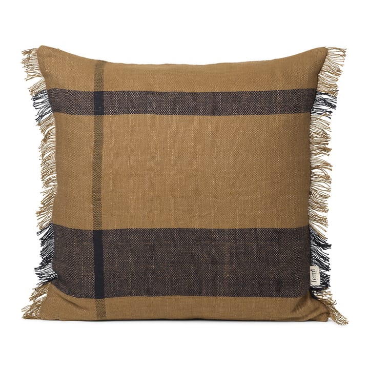 Dry kudde 50x50 cm - Sugar kelp-black - ferm LIVING