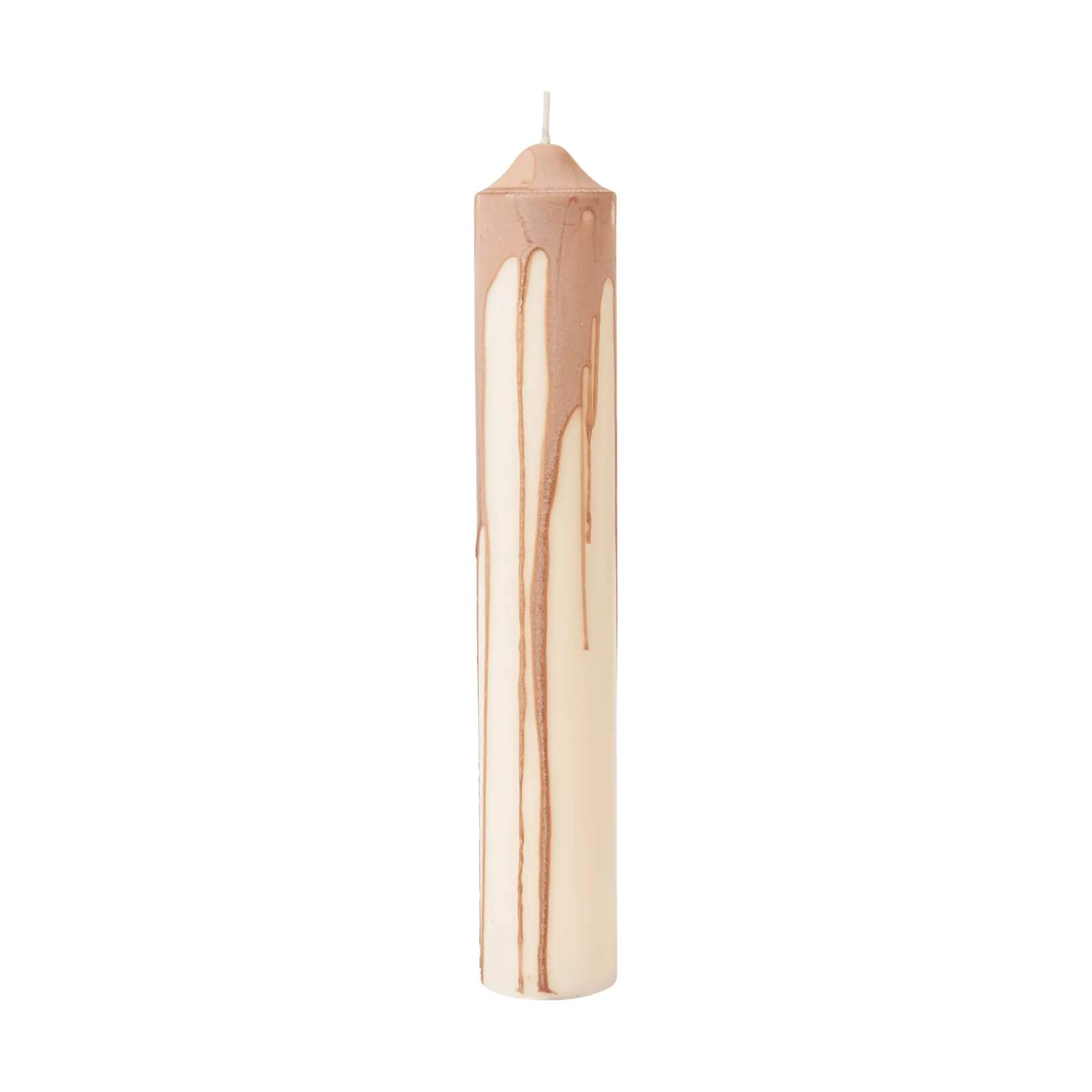 Dryp blockljus, Beige, 30 cm Ferm Living