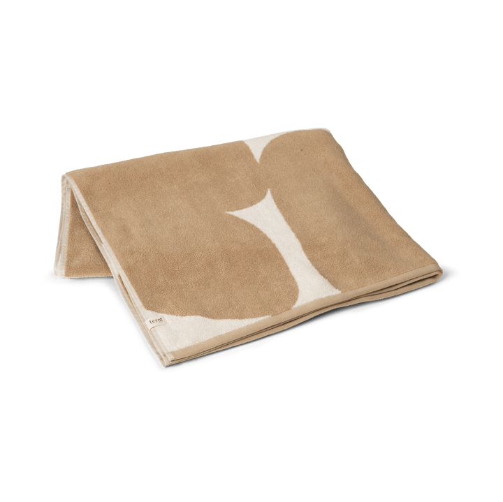 Ebb badlakan 100x150 cm - Sand, off-white - Ferm Living