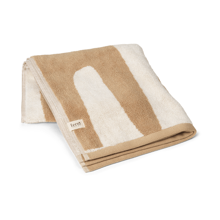 Ebb handduk 50x100 cm - Sand, off-white - Ferm Living