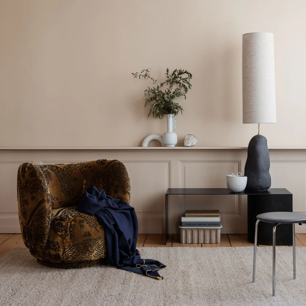 Eclipse Lampskärm, natural, long Ferm Living