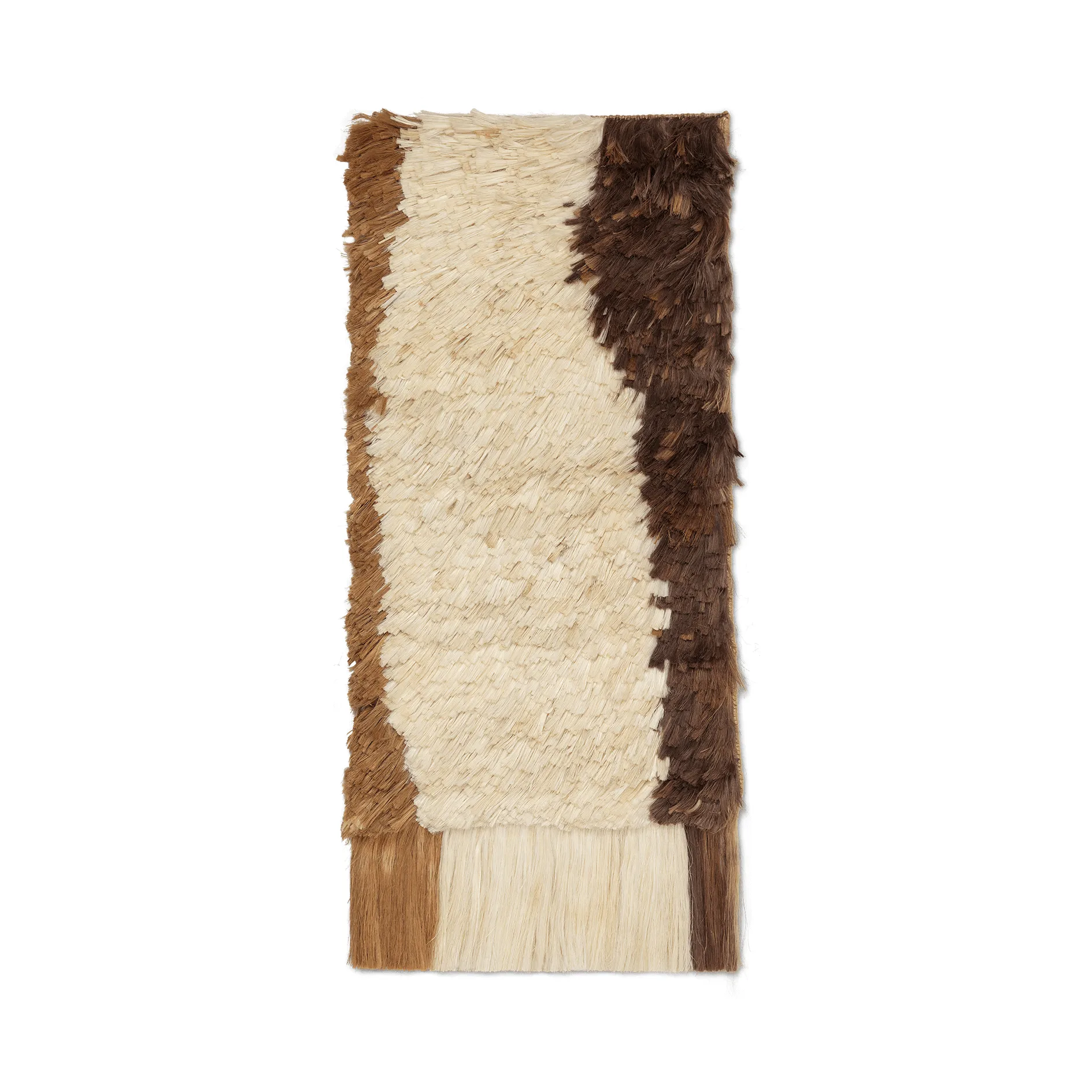Edge Wall Rug väggbonad 50x110 cm, Off-white-Coffee Ferm Living