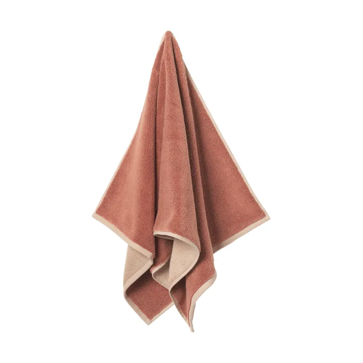 Ekko handduk - Mocha-cashmere, 50x100 cm - Ferm Living