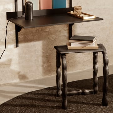 Eternal jutematta oval large - Black - Ferm Living